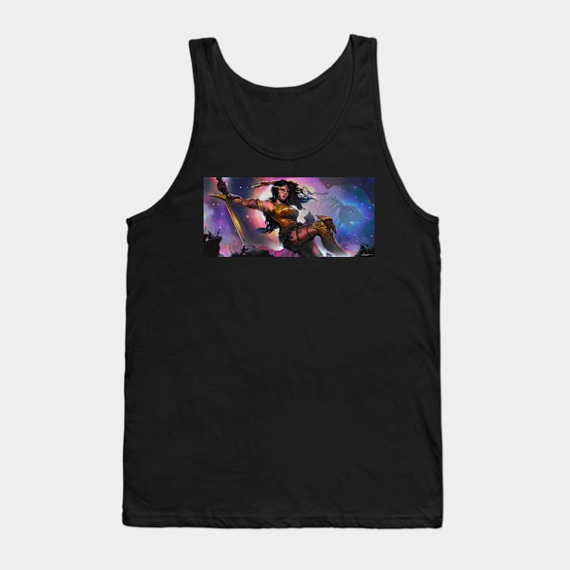 Last Stand on the Valley Below Tank Top by Ellinsworth